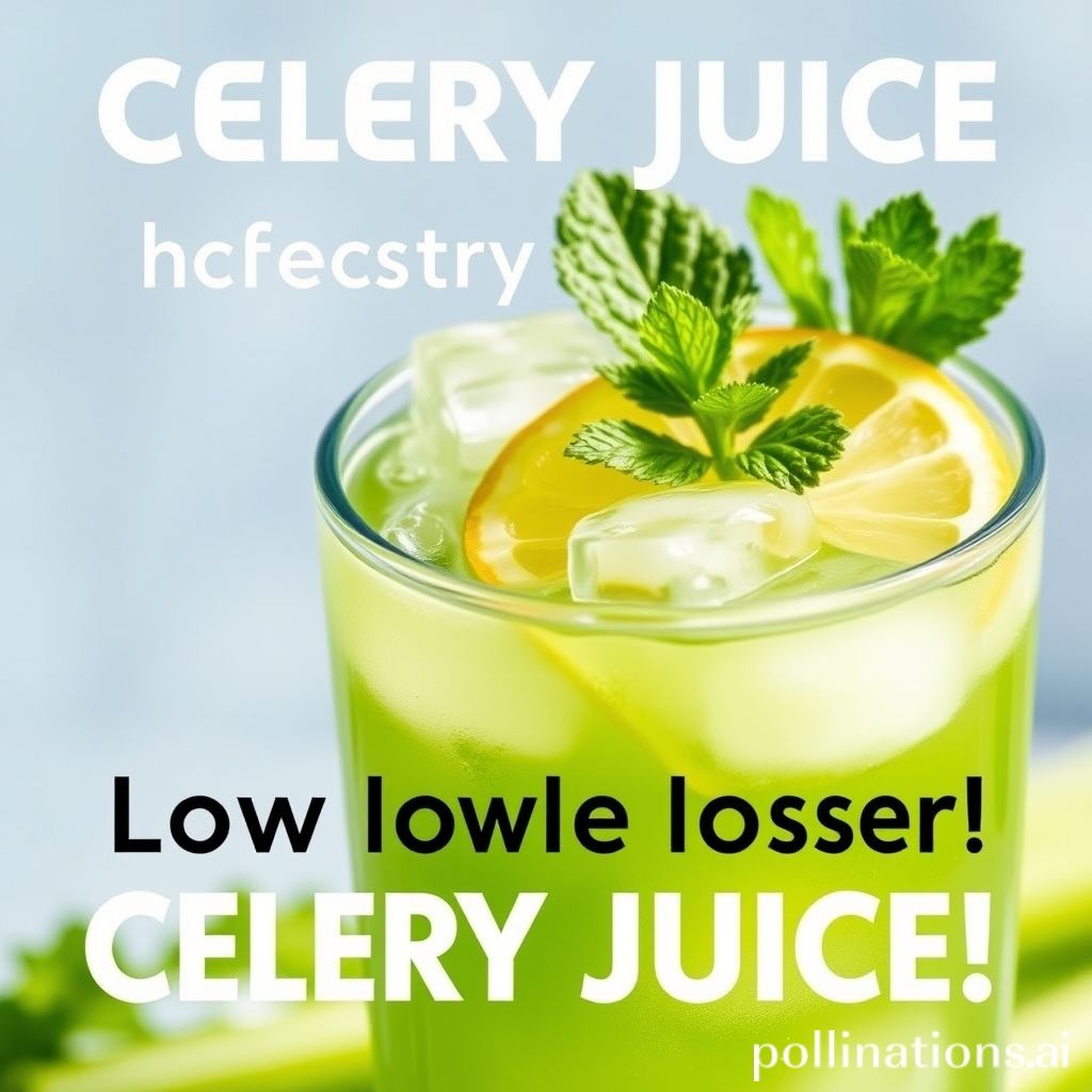 Does Celery Juice Lower Cholesterol?